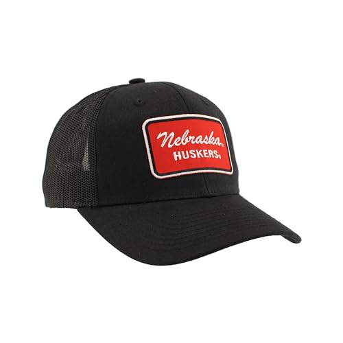 Nebraska Cornhuskers Gorra Snapback Oficial Negra miniatura 5