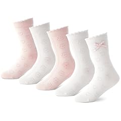 5pairs-girls Ruffle Socks
