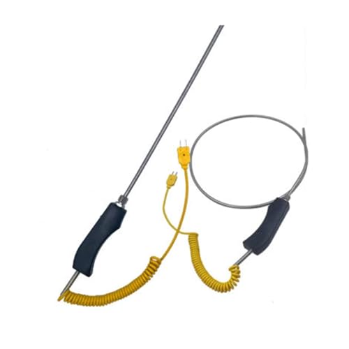 Termopar tipo K blindado de 6x300mm compatible con sensor de temperatura de horno y baquelita