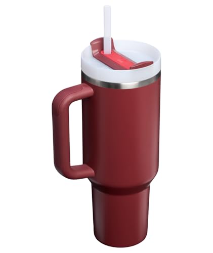 Image of STANLEY Quencher H2.0 Flow State Tumbler, 40 oz, Cranberry