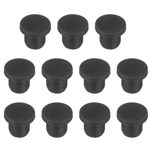 Image of MECCANIXITY 11pcs T-Shaped Silicone Plugs 9mm 11 /32 inch Dia Snap in Plug