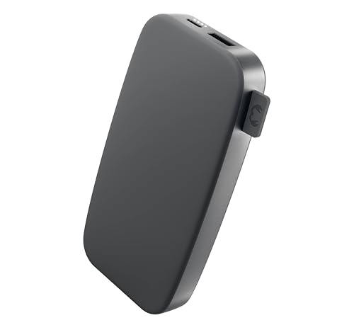 Fresh 'n Rebel Powerbank 12000mAh - Entrada y Salida USB-C - Carga rápida (20W) - 6 Funciones de Seguridad - Batería Externa portátil para iPhone y Android (Storm Grey)