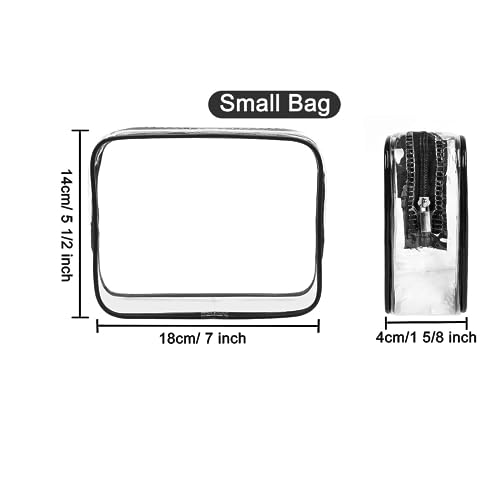Image of TASMAX Transparent Organizer Clothes Storage Bags for Clothes (26 * 10 * 30cm PACK 5) Transparent Packing Bags Saree Covers with Zip, Packing Covers for Cloth Bags for Storage Zip Bag Dress