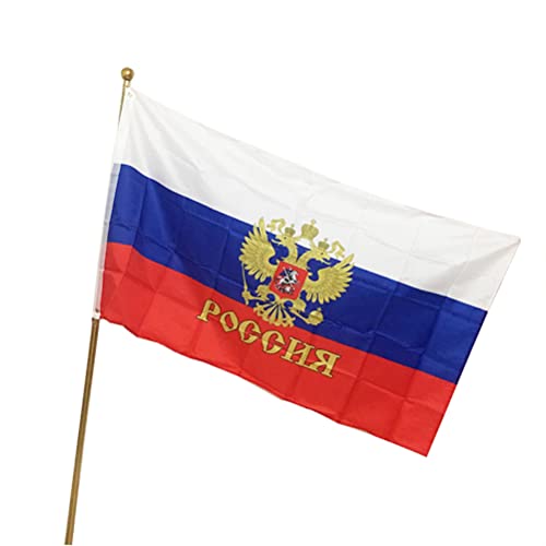 Tianbi Russia National Flag, Polyester Flag Banner for Indoor & Outdoor Use, 90 * 150cm, Blue & Red, Blue, White, Red, 90*150cm - Image 3