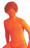 2nd Skin Orange Wig for Adults