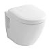 Produktbild TOTO Wand WC CW762Y + TOTO WC-Sitz VC100N Tiefspüler mit Tornado-Flush spülrandlos