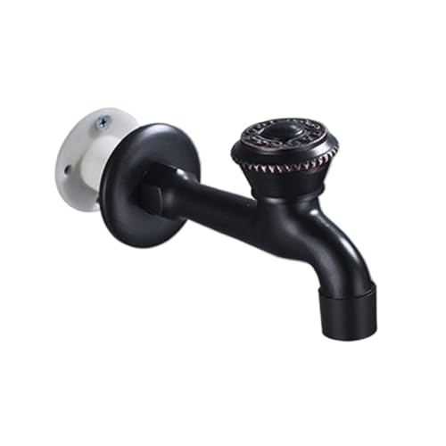 Grifo exterior de latón cepillado negro antiguo para lavadora modelo C 5