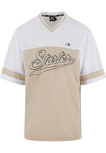 V-Ausschnitt T-Shirt aus Strick Starter