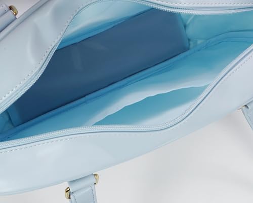 Chillpaper Ita Purse Crossbody Japanese Shoulder Bag Messenger Pin Display with Insert Pompom Cute Kawaii(2025 New Blue) by Chillpaper - Used condition - Image 6