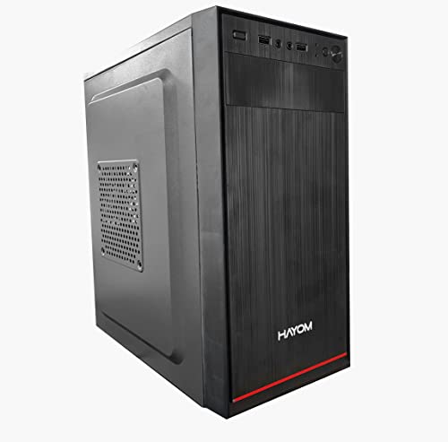 Gabinete Mini Atx Pc Sem fonte mini Tower Computador Usb 2.0 Preto