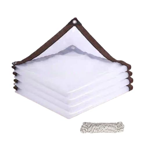 Lonas impermeables transparente exterior resistente al polvo de 100x470cm 2