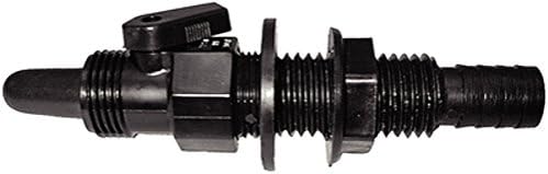 Th Marine AHV1DP 3/4 Black Aerator With Valve