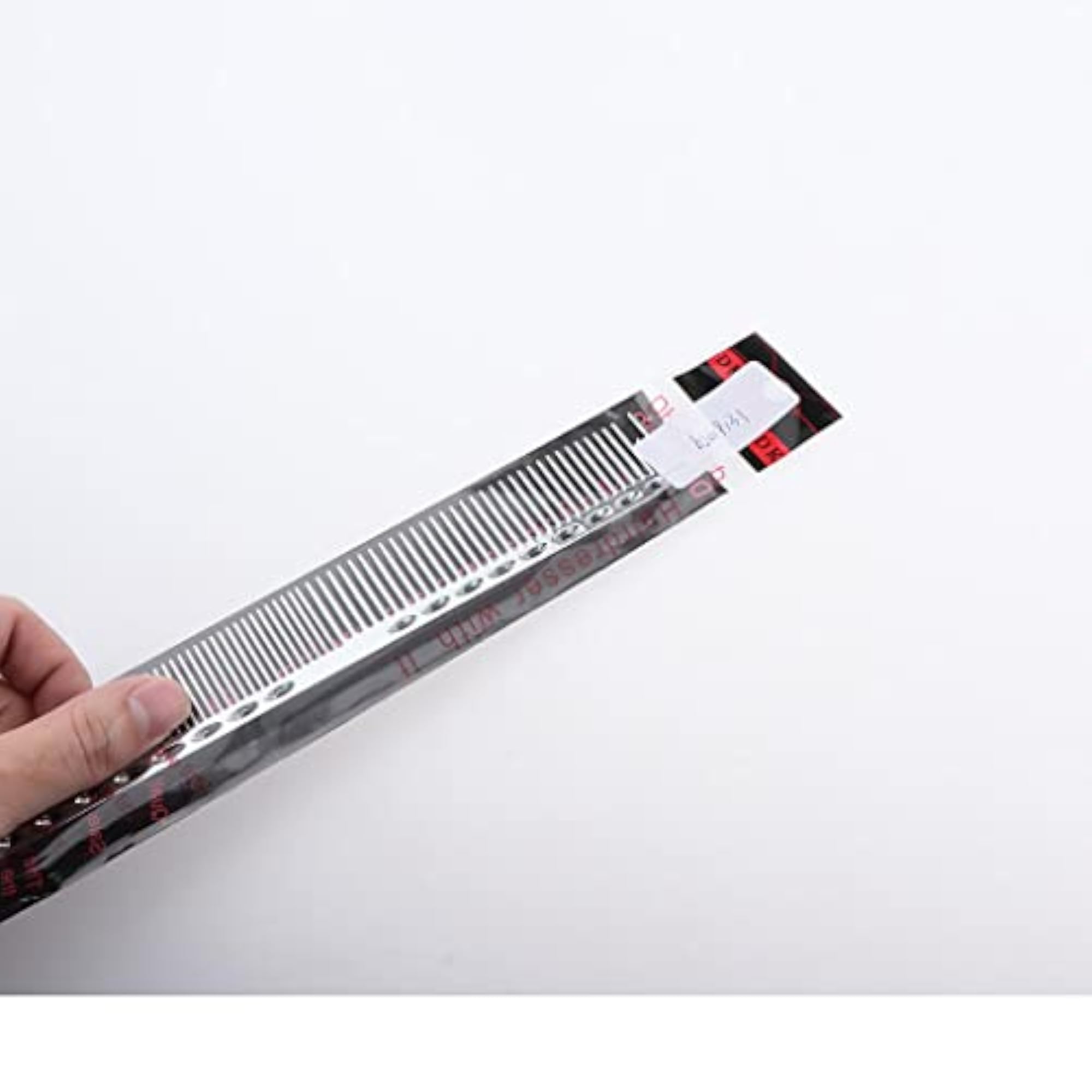 Pro Salon Hairdressing Aluminum Comb Anti Static
