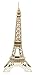 Produktbild Pebaro 881 Holzbausatz Eiffelturm, 3D Puzzle Bauwerk Paris, Modellbausatz, Basteln mit Holz, Holzpuzzle, Bastelset, vorgestanzte Holzplatte, ausbrechen, zusammenstecken, fertig, Geschenkidee, Mittel