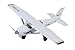 Daron Runway24 Cessna 172 2000 Skyhawk Blue/White 1:87 Scale Diecast Airplane Model with Runway