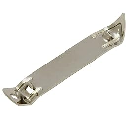 Chef Craft Select Iron Plated Bottle Opener, 4.25 inches in length, Gray