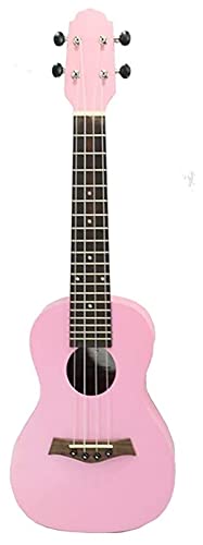 Ukulele 4 Strings Hawaii Guitar Instrument Pink 21 inch Mahogany Ukulele 4-String Piano (Color : Pink) (Pink) - Les Beatles, Paul McCartney, John Lennon, RIngo Starr, George Harrison Ukulele 4 Strings Hawaii Guitar Instrument Pink 21 inch Mahogany Ukulele 4-String Piano (Color : Pink) (Pink)