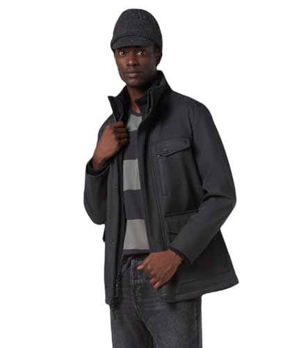 Image of Andrew Marc Men's Softshell Jacket, NAVY (CULLEN), Medium