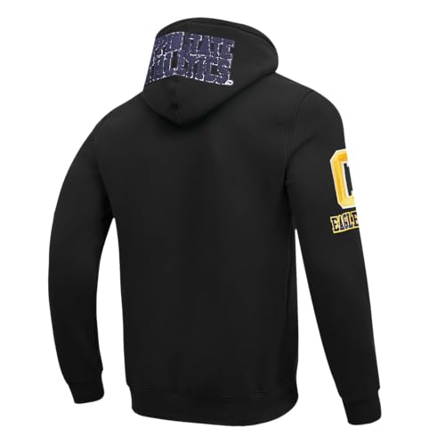 Image of Pro Standard Mens College Classic Chenille Cotton Double Knit Full Zip Hoodie