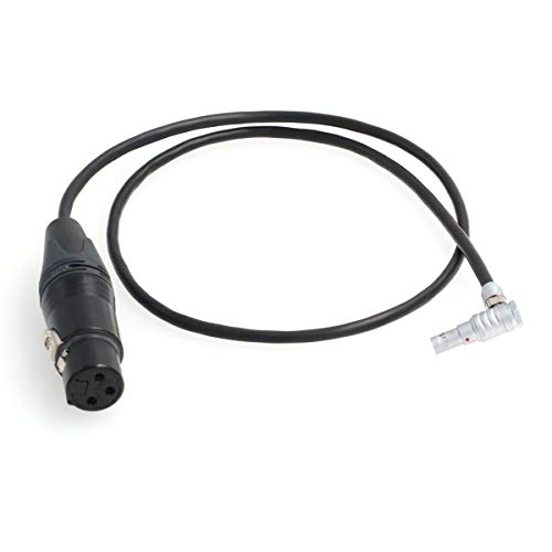 Cable XLR 3 pines a 00B 5 pines para solucionar problemas de audio en Z CAM E2 2