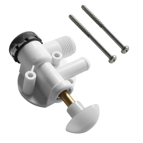 Image of 385314349 RV Toilet Water Valve Assembly for Dometic Sealand EcoVac Vacuflush, Rv Toilet Valve Replacement, Does Not Fit for Dometic 300 301 310 320