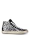 P448 SkatebsW Leo Vel Women's Shoes Leather Black (Leopard/Purple, Medium, Numeric_9)