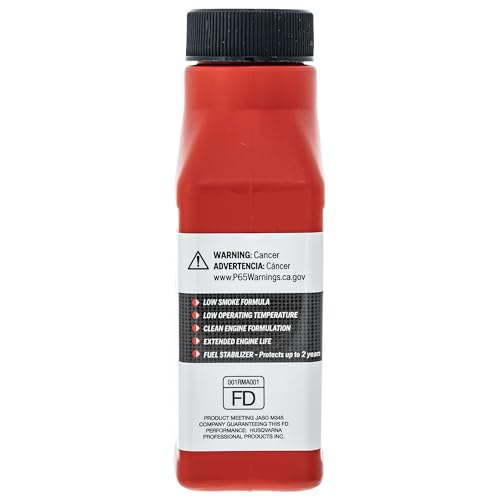Aceite sintético 2 tiempos RedMax 2.6oz botella miniatura 3