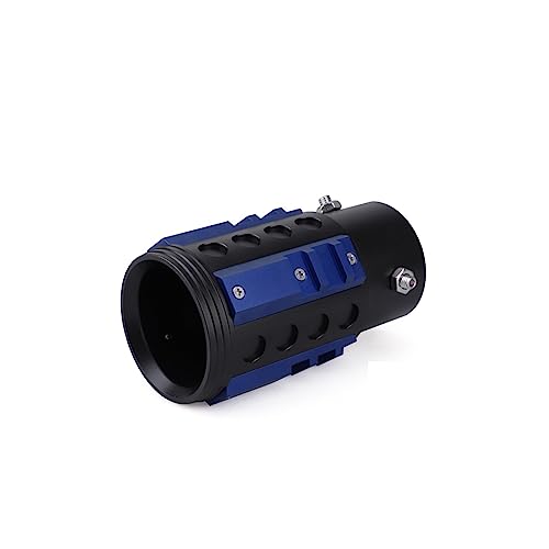Tubo de escape de 63mm para Jeep Wrangler con doble punta de cola redonda trasera