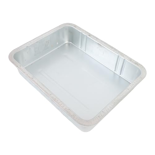 MasYosh Bandeja de Goteo de Aceite, Bandeja de Recogida de Aceite de Acero Galvanizado para Motocicletas y Automóviles con Diseño Espacioso, para y Mantenimiento de Aceite Automotriz (8L)