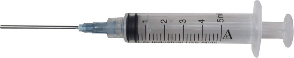 Duda Energy SyringeBox003 Industrial Syringes with 15G x 1-1/2" Blunt Tip Fill Needle and Plastic Cover, 3 mL (Pack of 100) — Amazon image 8