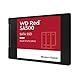 WD Red interne Festplatte 2 TB (2,5 Zoll, NAS Festplatte, NASware-Technologie, für NAS-Systeme im Dauerbetrieb) rot