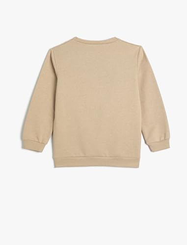 Sweatshirt garçon Koton avec intérieur brossé chaud et imprimé graphique - 2