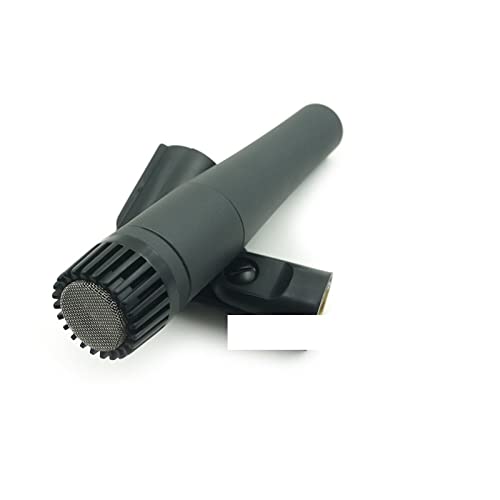 Microphone dynamique SM57 à grille robuste pour percussion et performance sur scène