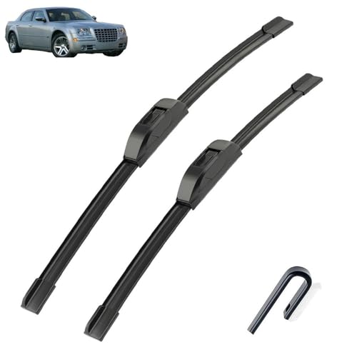 Essuie-glaces pour Chrysler 300C sans traces | Kit complet 22" avant arrière 2004-2010