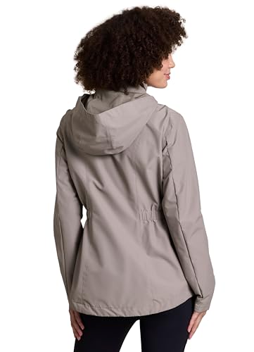 Avalanche Women's Lightweight Convertible Hood Zip Up Jacket With Zipper Pockets2