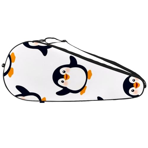 Housse de raquette de tennis sac de tennis coloré avec bandoulière réglable