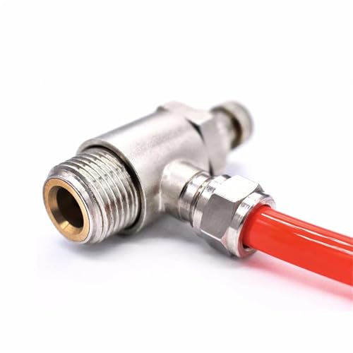 Raccord pneumatique KPD en laiton massif pour une étanchéité durable des tuyaux PU