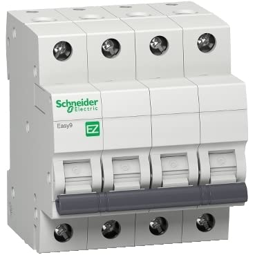 Schneider Electric Easy9 low voltage miniature circuit breaker (MCB) with 4P - 4 protected poles rated current upto 32A and C tripping curve,10000A-EZ9F71432-image-17