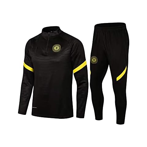 NZDY Traje de Entrenamiento de Futbol Sudadera para Hombre Cover