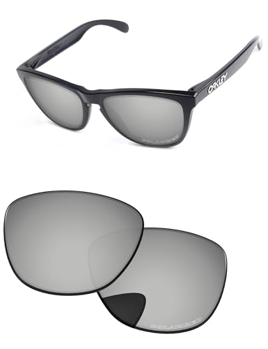 Image of Replacement Lenses for Oakley Frogskin OO9013 55mm Sunglass - Precision Fit, UV Block & Impact Resistant