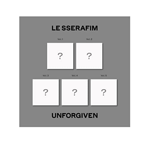 [PREORDER BENEFIT] LE SSERAFIM - 1st Studio Album UNFORGIVEN COMPACT ver. CD+PO Benefit (Random ver. (ALADIN : Hologram Photocard))