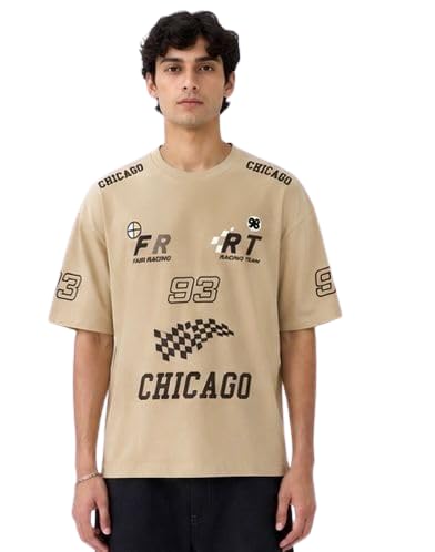 Image of Anime Printed Oversized Cotton Casual Round Neck T-Shirt for Men and Boys | Sharp, Eren yeagear & Mikasa akerman Japanese Streetwear Aesthetics