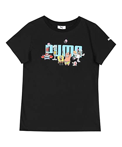Image of Puma Unisex Kid's Printed Regular Fit T-Shirt (67366866)