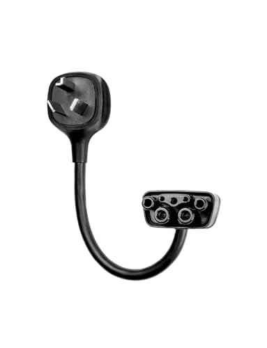 LENZ NEMA 10-30 Adapter: Compatible ONLY with Tesla Mobile Charger Gen 2 & 3 This Adapter Plugs into Your 240 V 10-30 Outlet at 24 Amps (Verify Before Purchase) 16-Inch Length