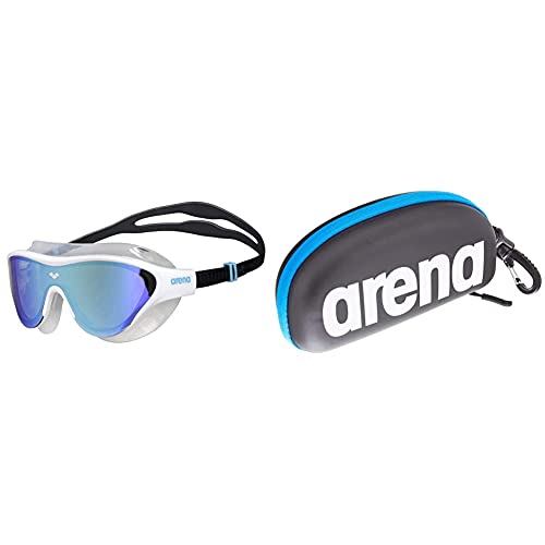 Lunettes arena The One Mask Mirror anti-éblouissement et étui rigide contre les rayures