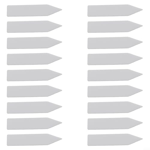 1000 Pack White Waterproof Plant Labels Durable Plastic Tags for Gardening Plant Flowers Pots