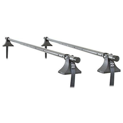 Apex TRCB-4460-U Universal Telescoping Strap - Attached Steel Roof Cross Bars