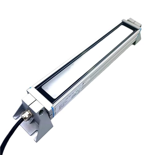 6W 12W 18W LED Panel Tri-Proof Light Industrial CNC Machine Tool Work Lamp Tempered Frosted Glass DC 24V AC 220V(AC 100-250V,12W)