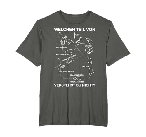 Mann über Bord Manöver | Lustiges Segler T-Shirt