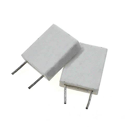 Reland Sun 10pcs BPR56 5W 0.001 0.1 0.15 0.22 0.25 0.33 0.5 ohm Non-inductive Ceramic Cement Resistor 0.1R 0.15R 0.22R 0.25R 0.33R 0.5R (0.33 ohm)